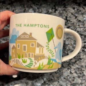 Starbucks Hamptons mug.